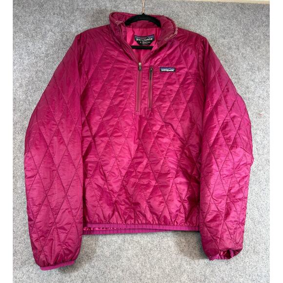 Patagonia Nano Puff Jacket Women Pink Quilted Primaloft Insulated Gorpcore Large - Picture 6 of 11